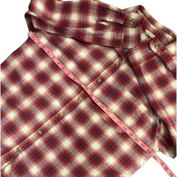 Aeropostale Plaid Long Sleeve Shirt Womens Fall Staple - Picture 4 of 5